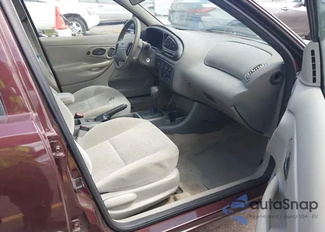 2000 Ford Contour Se Fleet из США, поврежденный, VIN 1FAFP6633YK127289